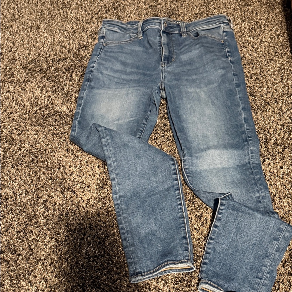 American Eagle Outfitters Blue Skinny Jeans